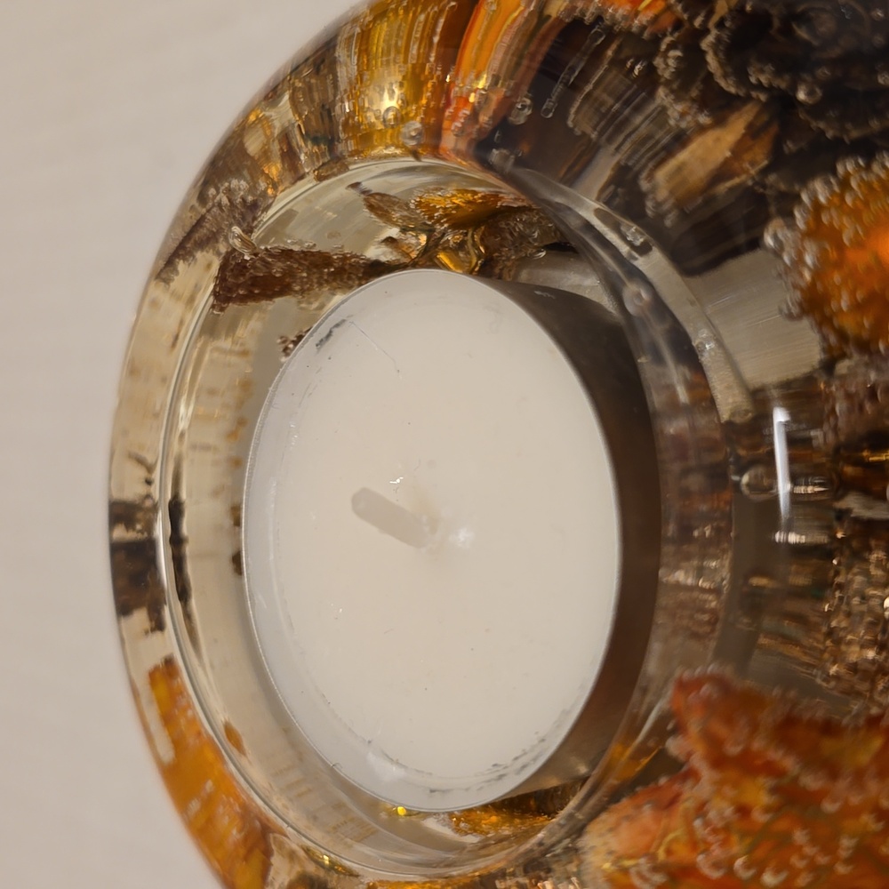 Gilde Dreamlight Lucite Tealight Candle Holder From Germany - Picture 14 of 16